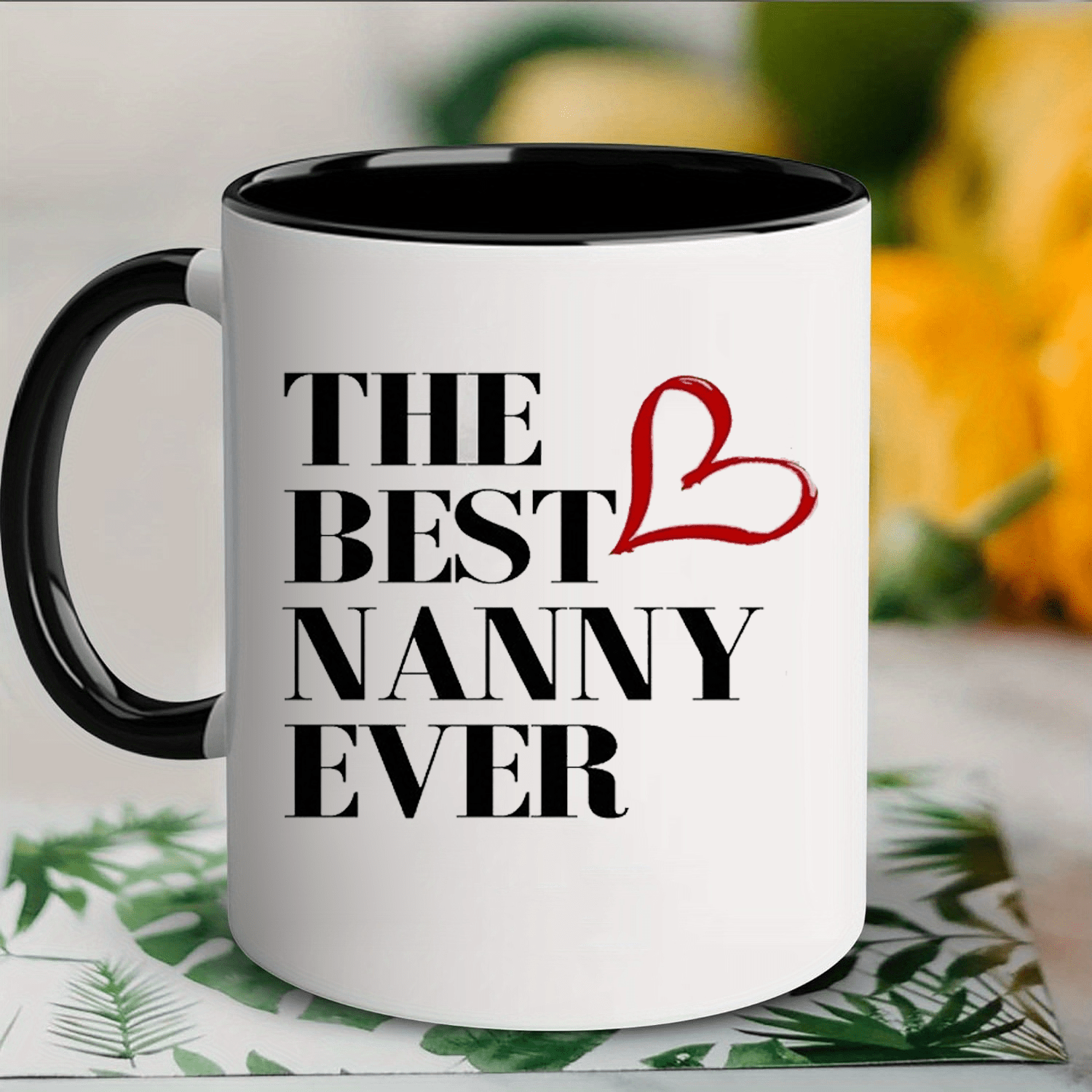 Best Tea Coffee - 1pc Best Nanny Ever Ceramic Mug