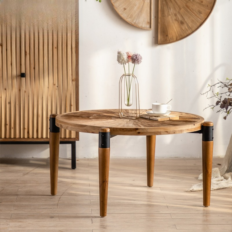 Coffee Tea You And Me - American coffee table solid wood small