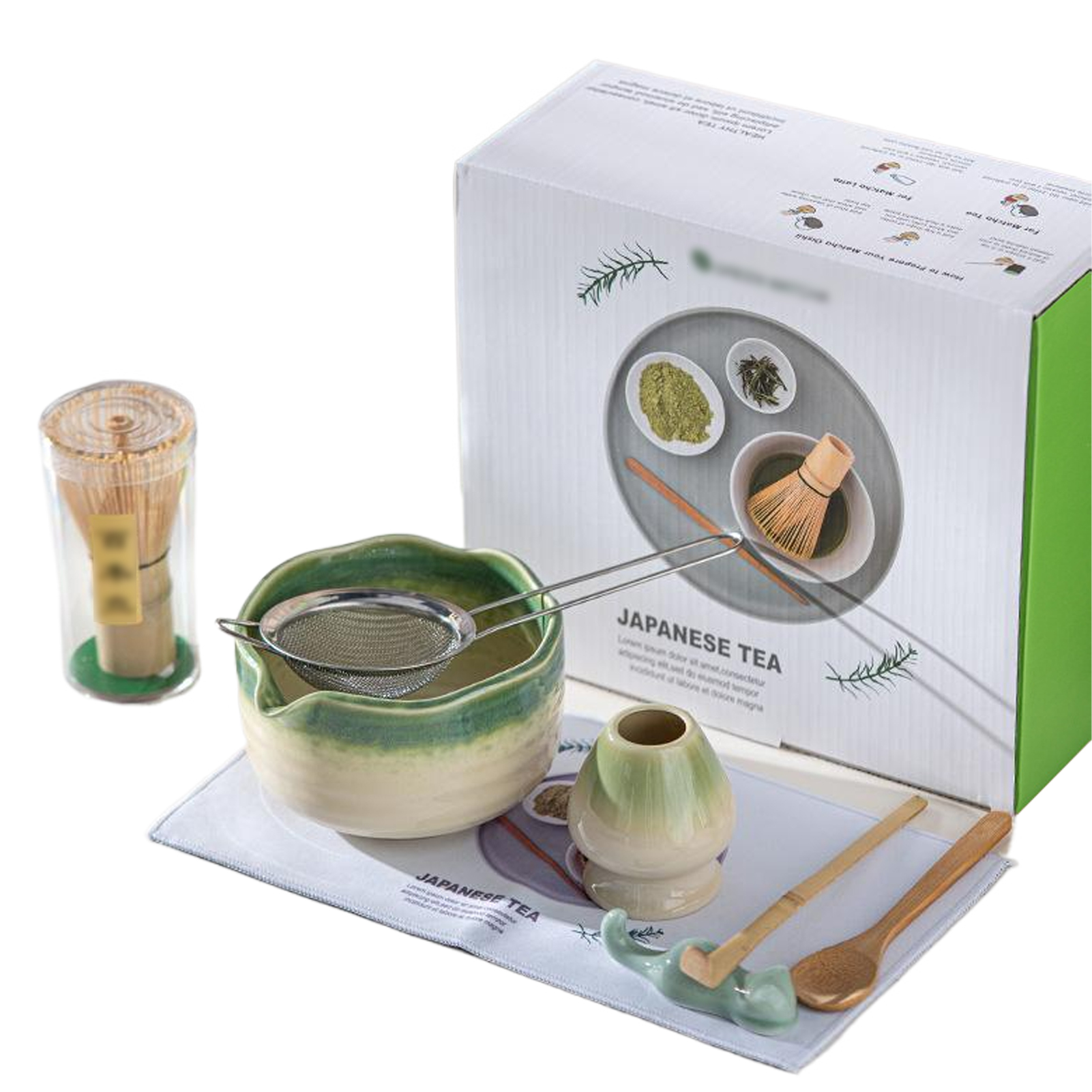 Matcha Whisk Set - 2025 New Petal Matcha Set 8PCS