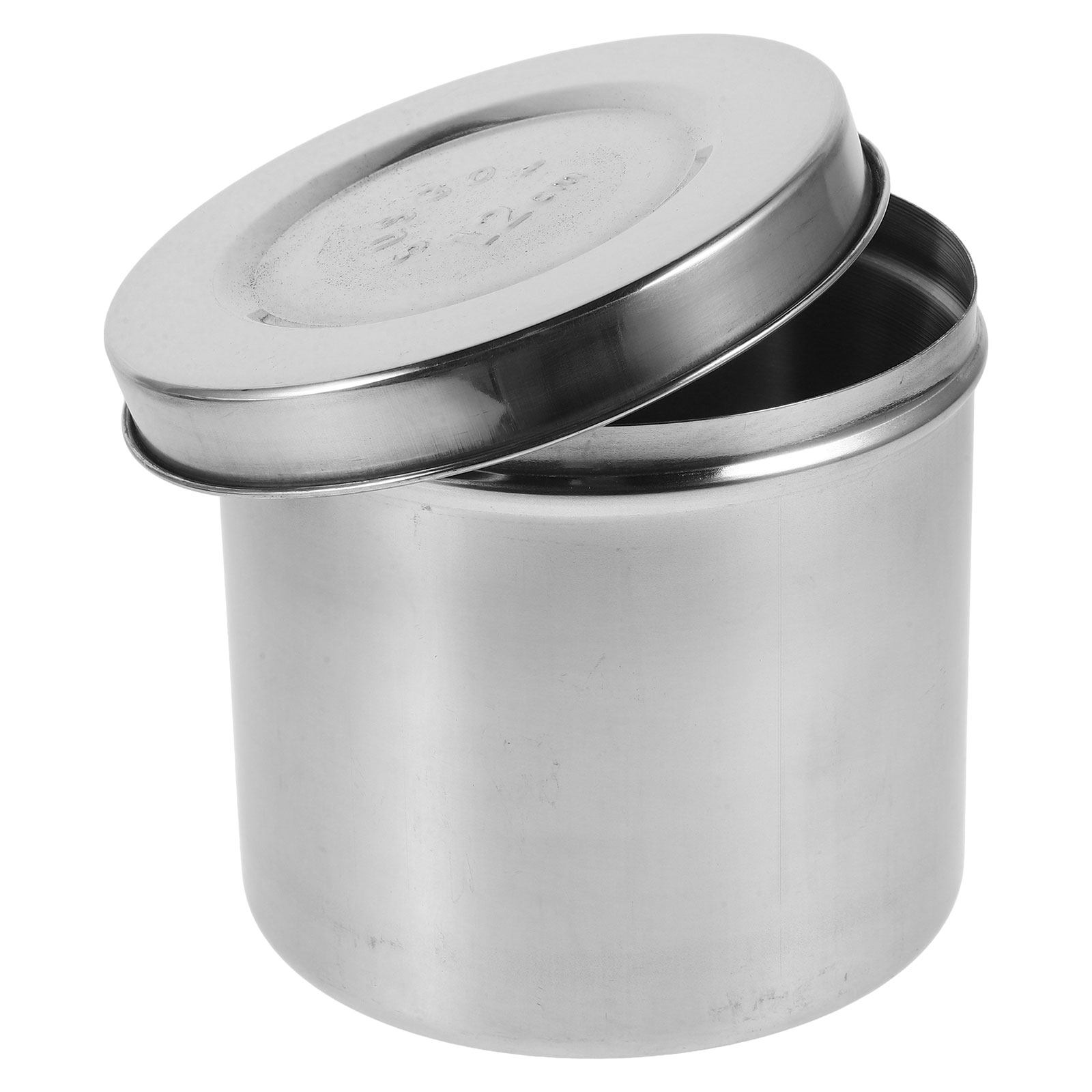 Coffee Tea And Bean - 12Cm Stainless Steel Jar Extra Thickened