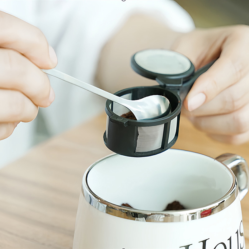 Coffee Tea Leaf - Coffee Capsule Powder Filter Spoon Tea