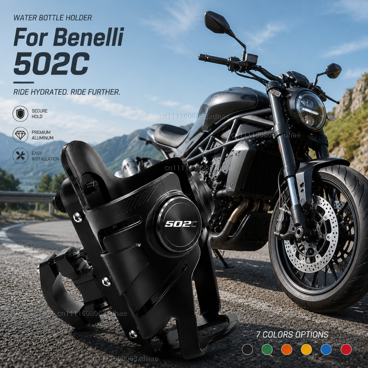 Coffee Tea For Me - Motorcycle Water Bottle Holder For Benelli