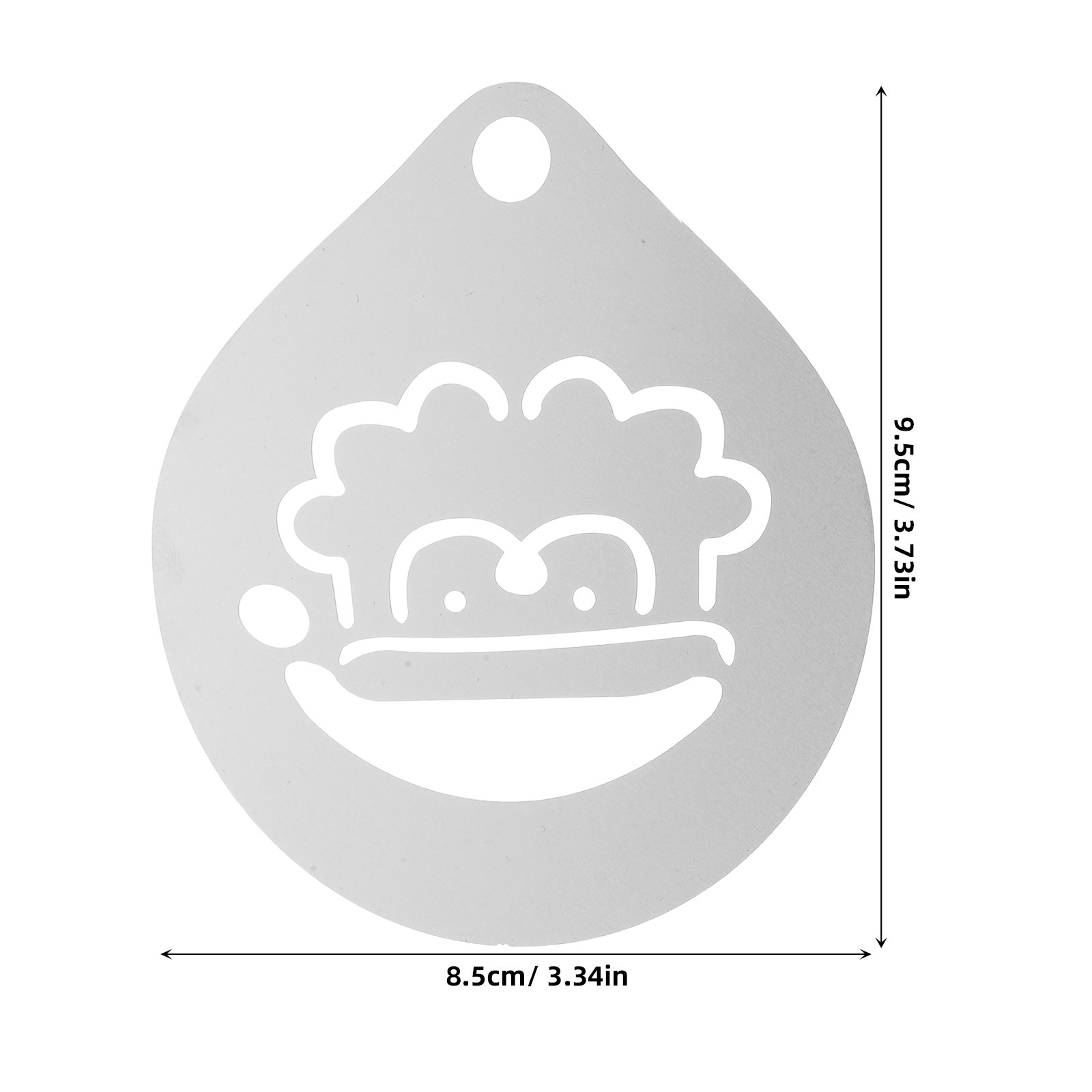 304 Stainless Steel Latte Art  - Coffee Stencil Art 리뷰 및 가격