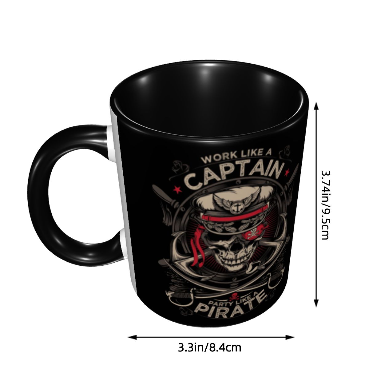 Customized Work Like A Captain - Coffee Tea Like 리뷰 및 가격