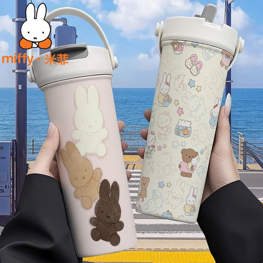 Miffy Rabbit Handheld Thermos  - Coffee Tea For Me 리뷰 및 가격