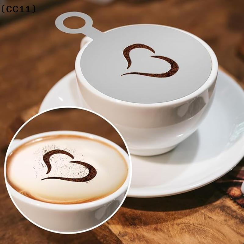 4Pcs/Set Stainless Steel Coffe - Coffee Stencil Art 리뷰 및 가격