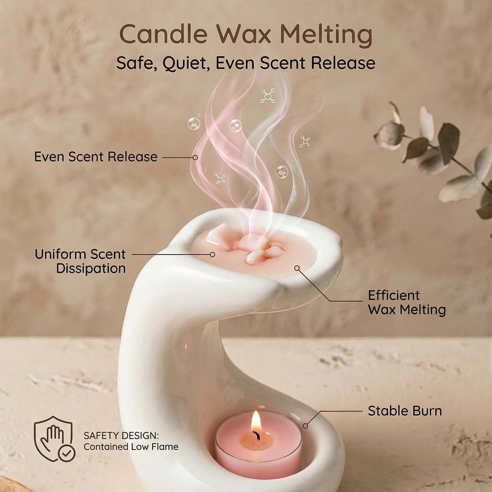 Tealight Wax Melt Warmer Palm  - Coffee Tea Warmer 리뷰 및 가격