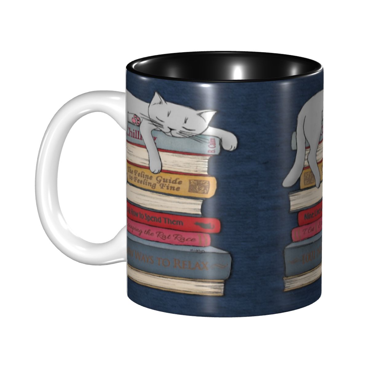 How To Chill Like A Cat Mug Fu - Coffee Tea Like 리뷰 및 가격