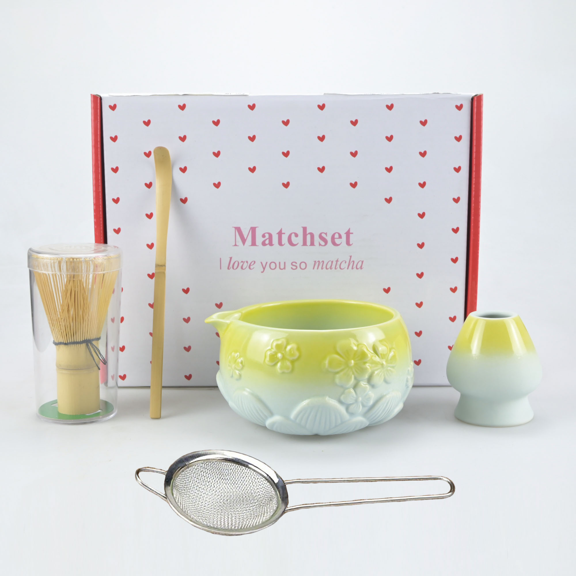 5pcs/set of Floral Matcha Tool - Matcha Whisk Set 리뷰 및 가격