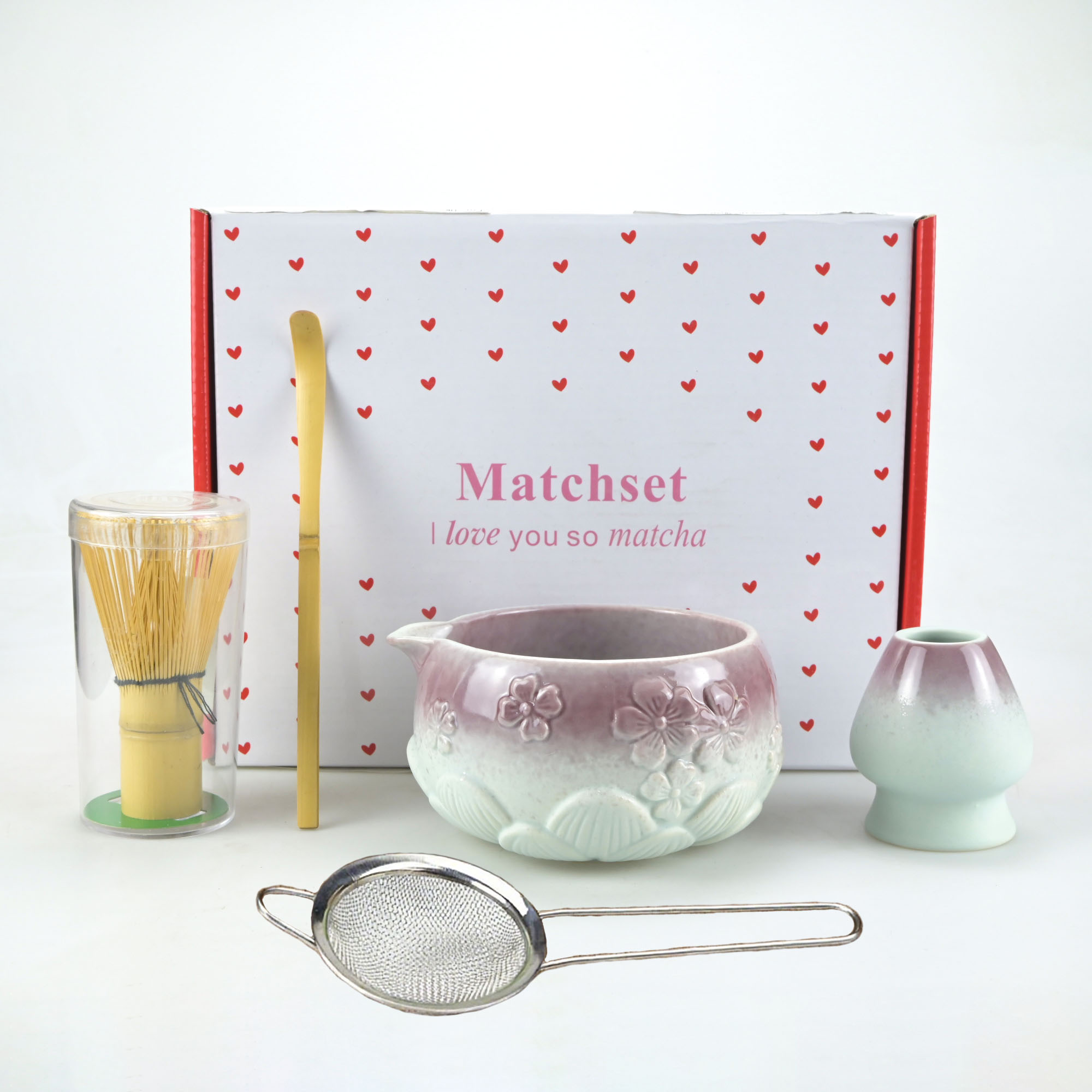 5pcs/set of Floral Matcha Tool - Matcha Whisk Set 리뷰 및 가격