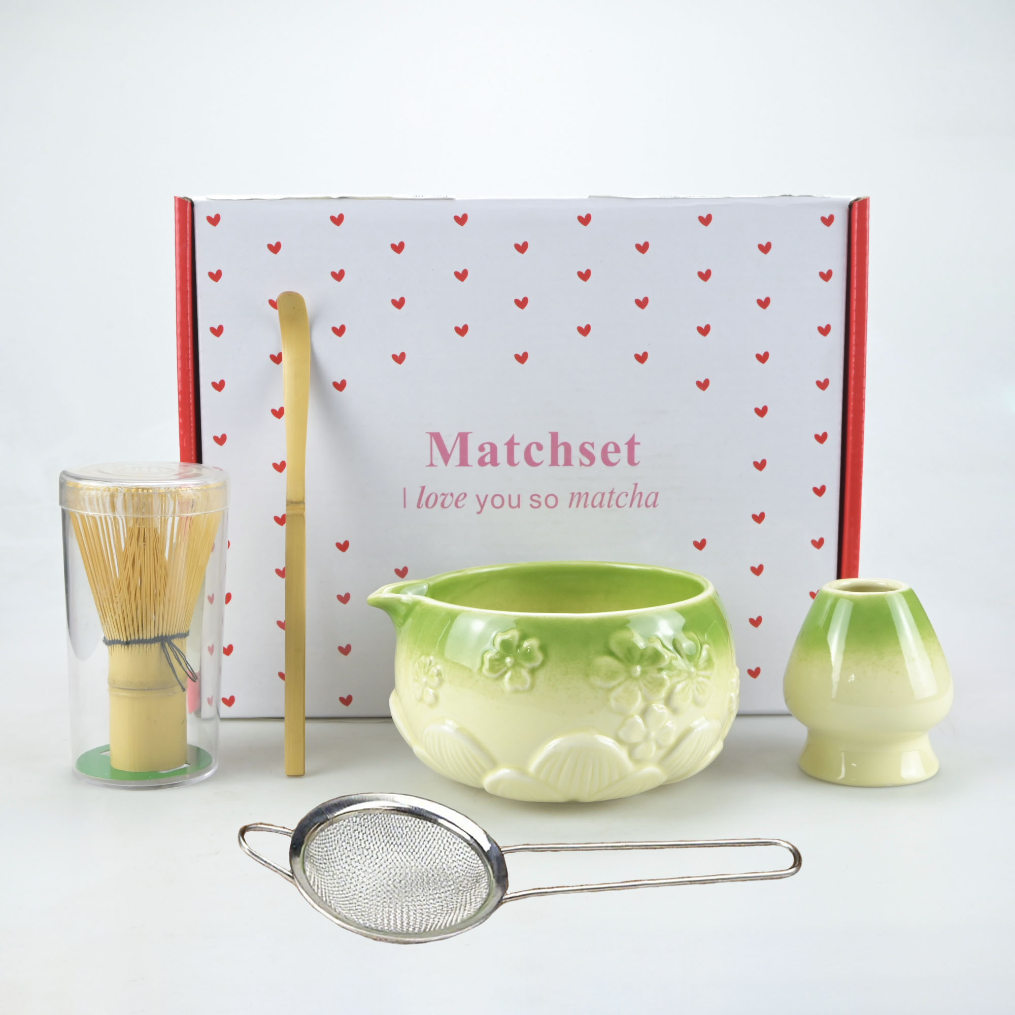 5pcs/set of Floral Matcha Tool - Matcha Whisk Set 리뷰 및 가격