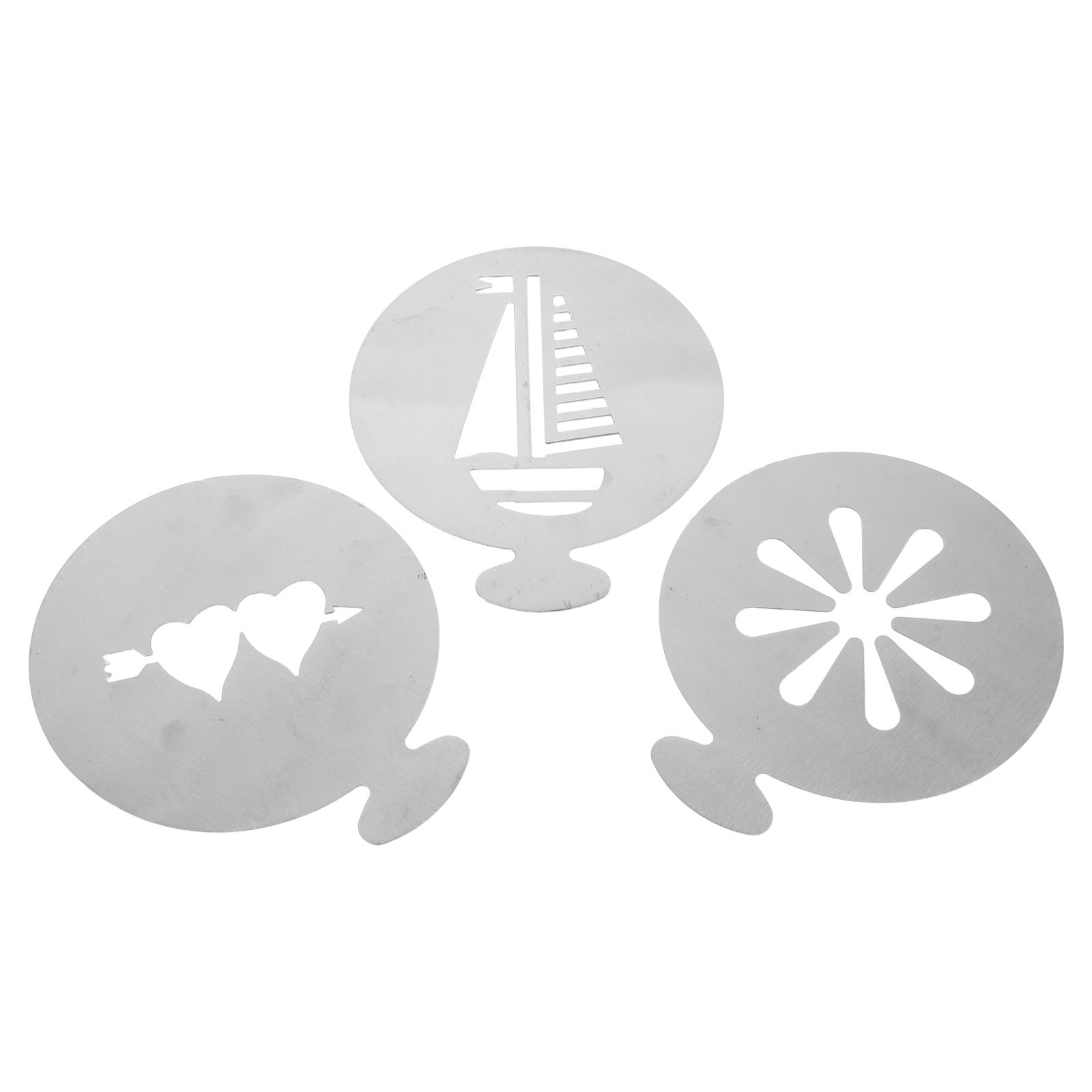 3Pcs Coffee Latte Art Stencils - Coffee Stencil Art 리뷰 및 가격