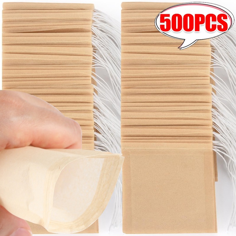 100/500x Cloth Tea Bags with D - Coffee Tea Leaf 리뷰 및 가격