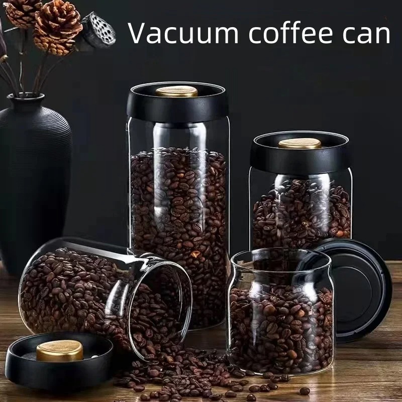 Manual Vacuum Sealed Coffee Ja - Coffee Tea For Me 리뷰 및 가격