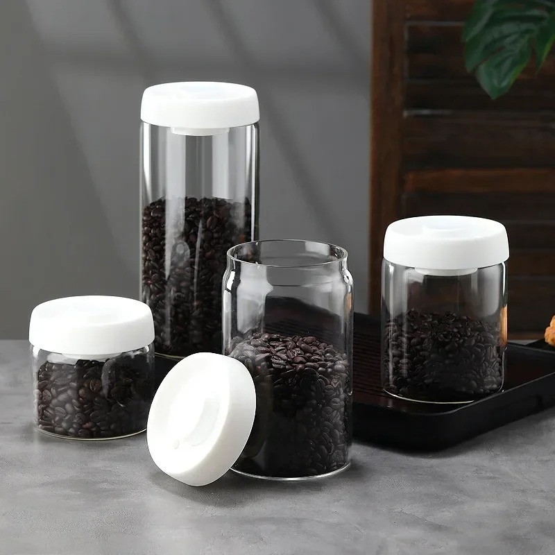Manual Vacuum Sealed Coffee Ja - Coffee Tea For Me 리뷰 및 가격