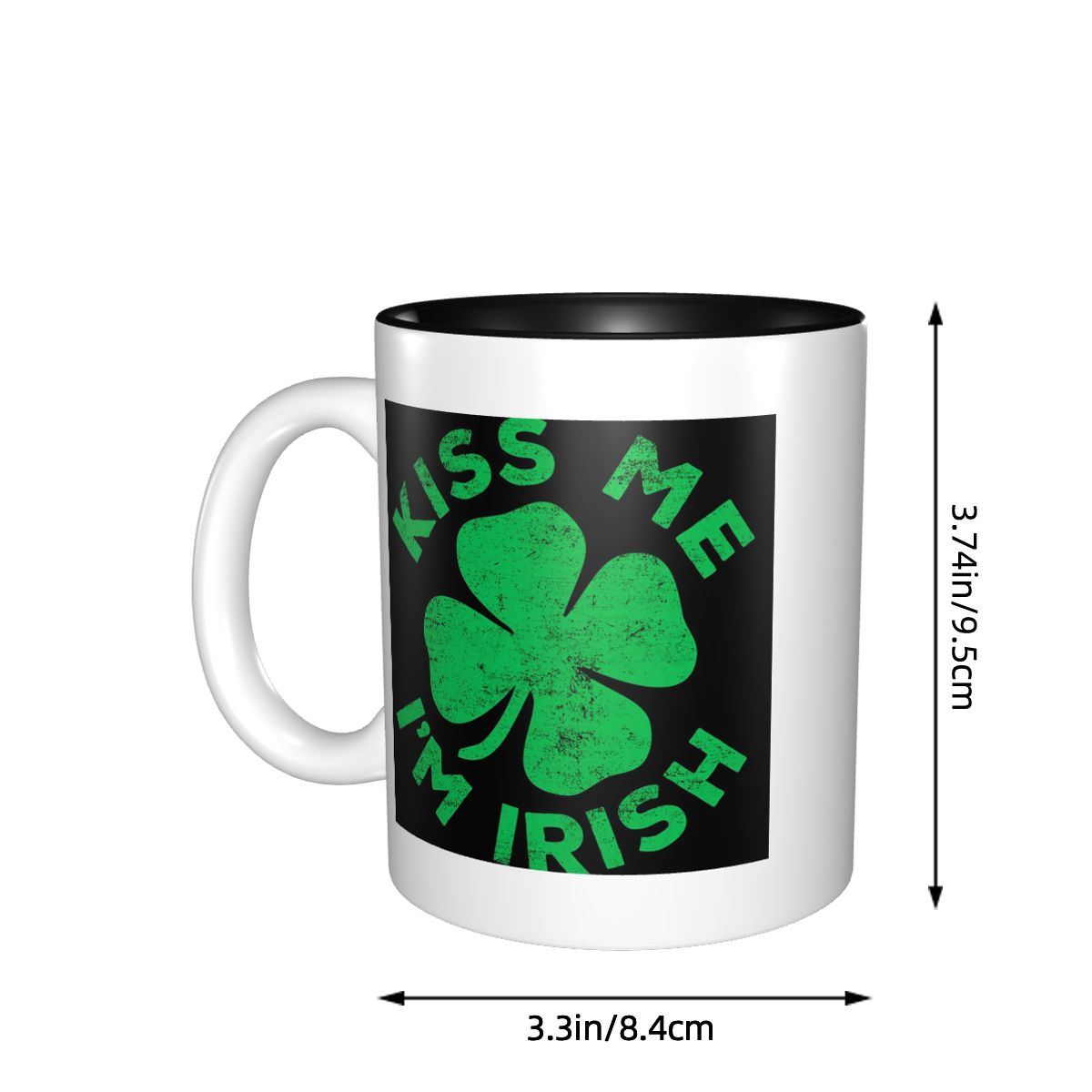 Kiss Me I'm Irish Mug Funny Ce - Coffee Tea You And Me 리뷰 및 가격
