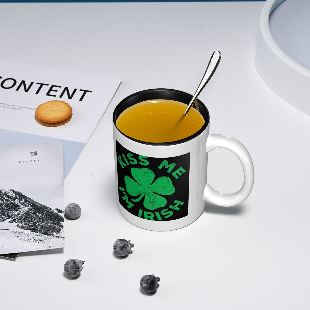 Kiss Me I'm Irish Mug Funny Ce - Coffee Tea You And Me 리뷰 및 가격