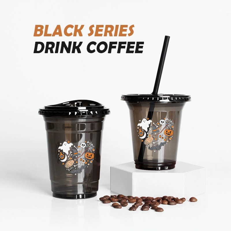 LogoDisposable Transparent Pet - Coffee Tea For Plants 리뷰 및 가격