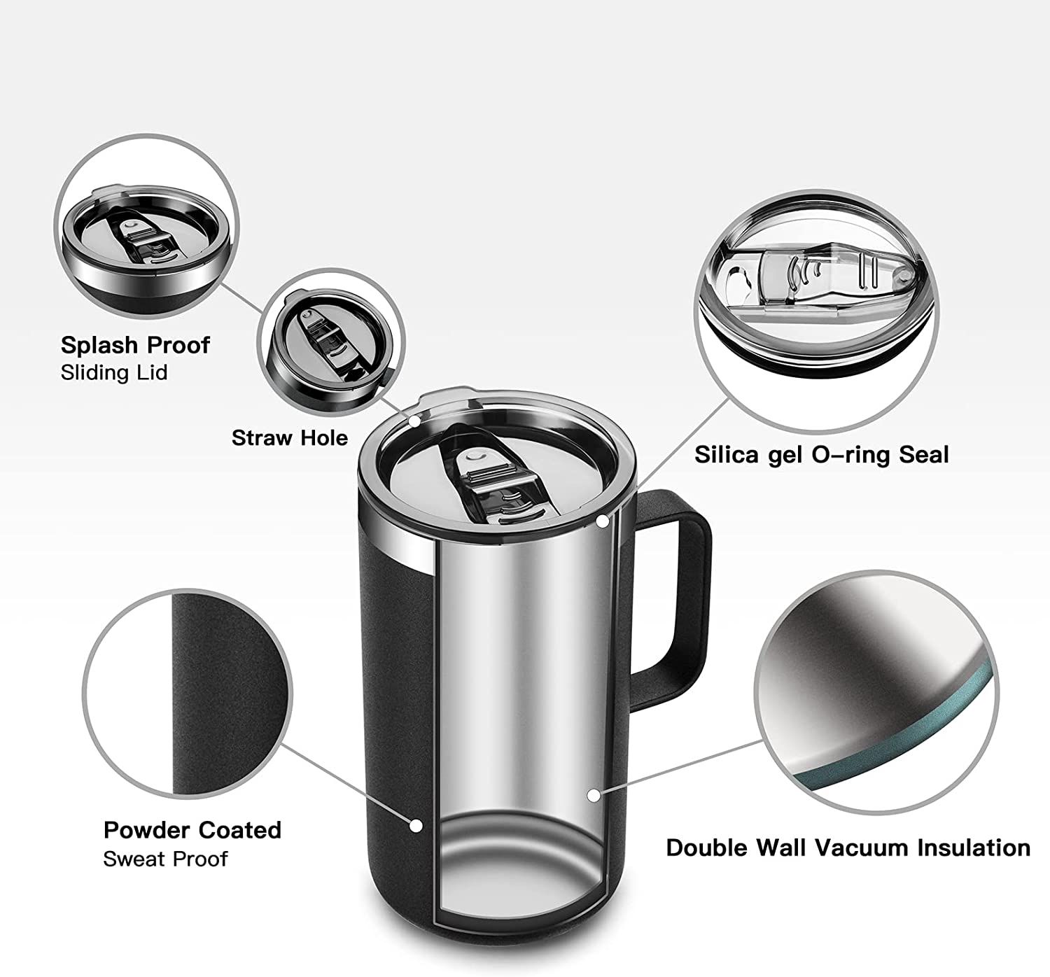 680ml Stainless Steel Coffee C - Coffee Tea Warmer 리뷰 및 가격