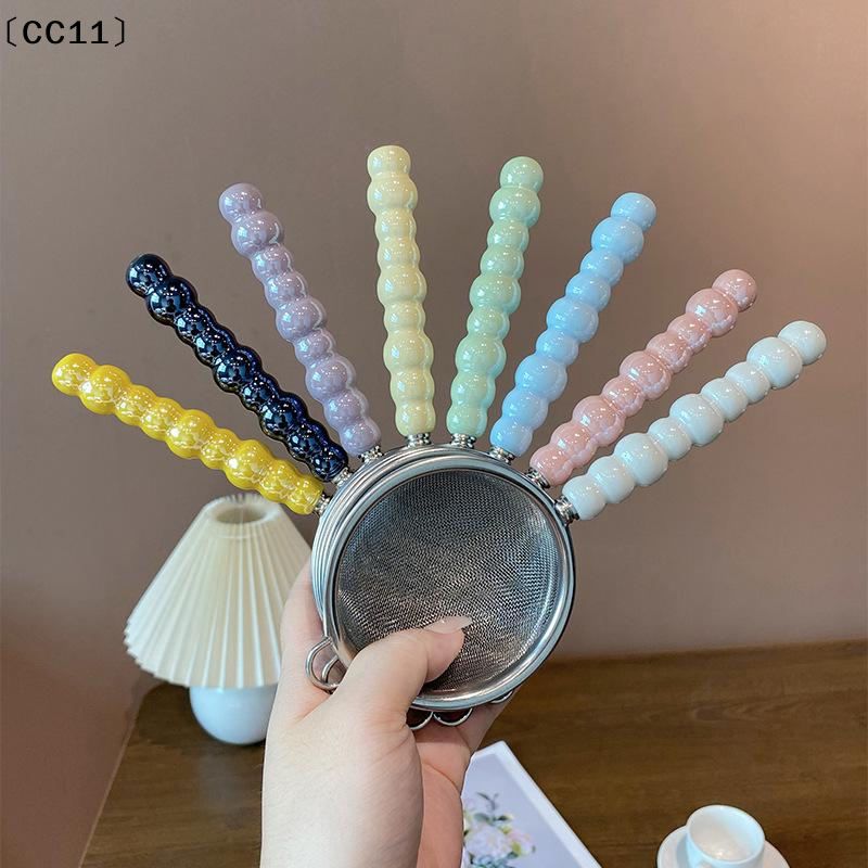Tea Strainer With Pearl Cerami - Coffee Tea Leaf 리뷰 및 가격