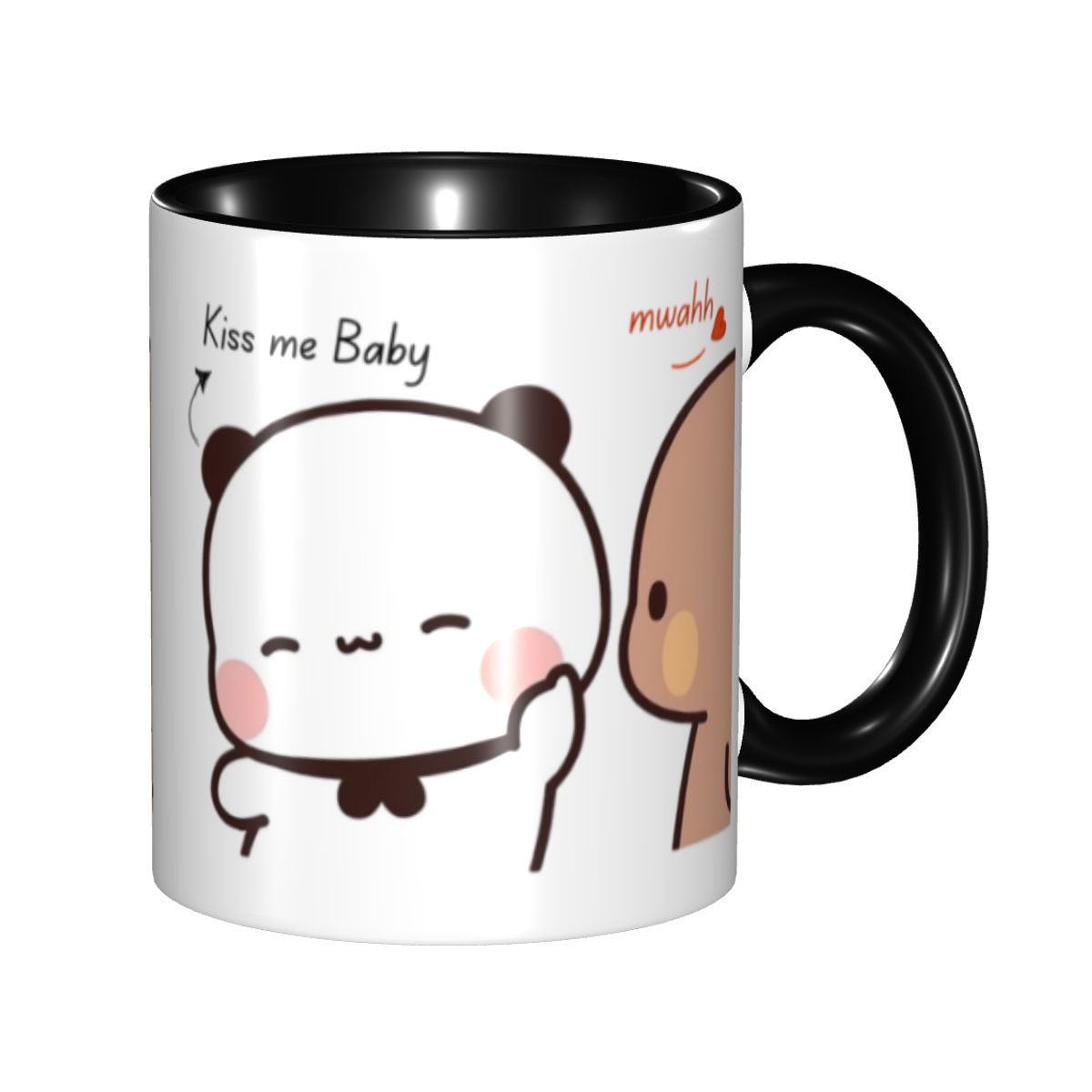Personalized Kiss Me Baby Mwah - Coffee Tea You And Me 리뷰 및 가격