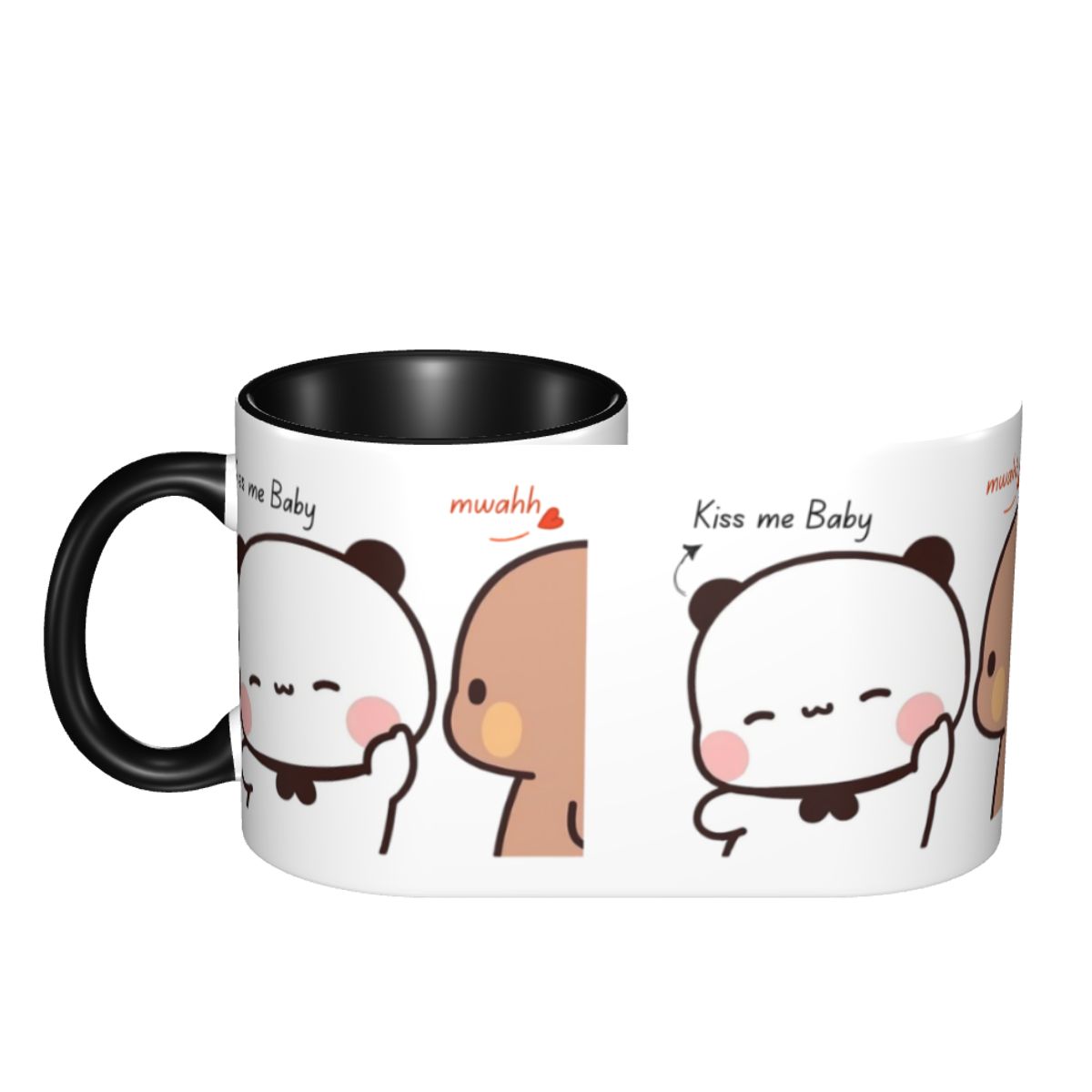 Personalized Kiss Me Baby Mwah - Coffee Tea You And Me 리뷰 및 가격