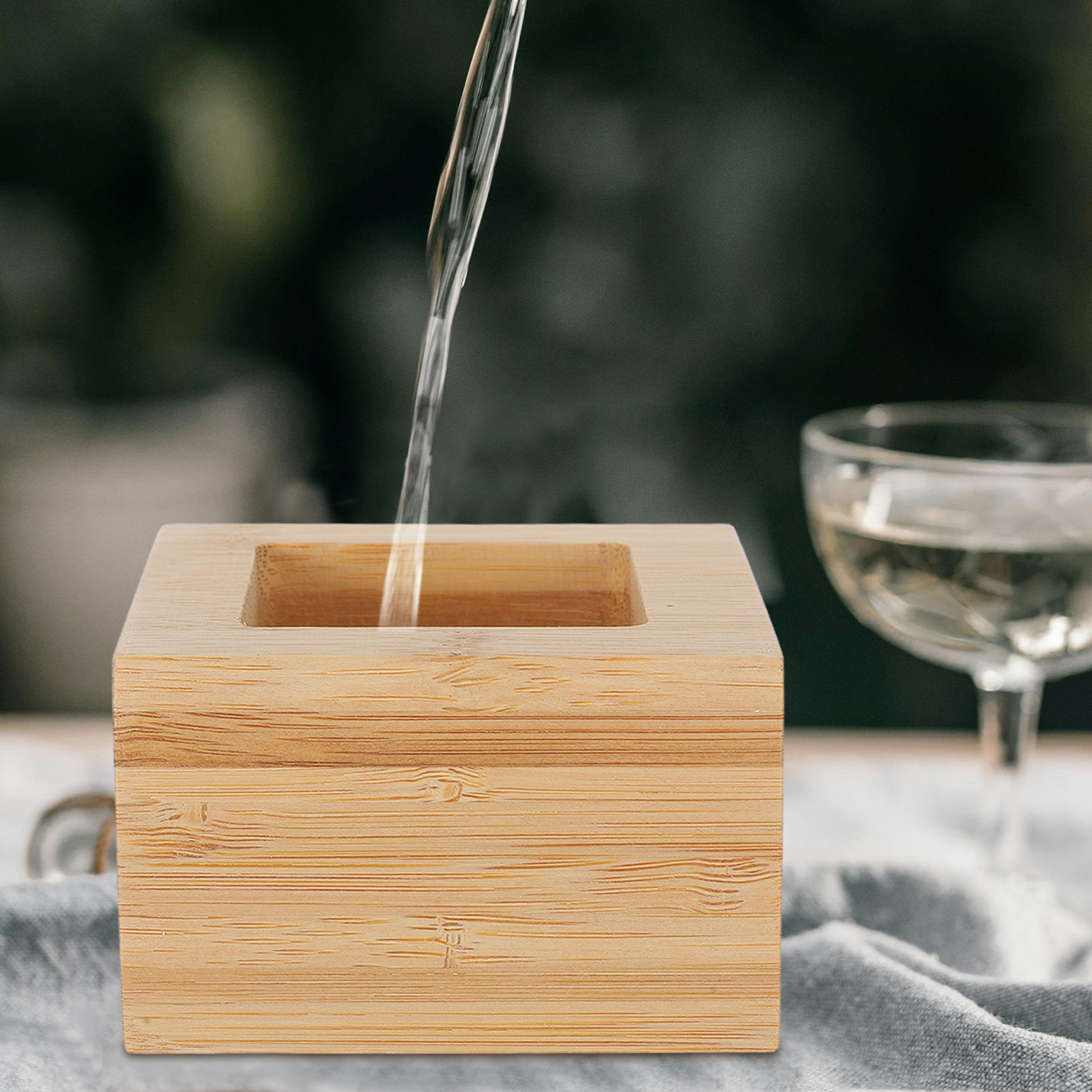 Japanese Square Wooden Sake Cu - Coffee Tea Cups 리뷰 및 가격