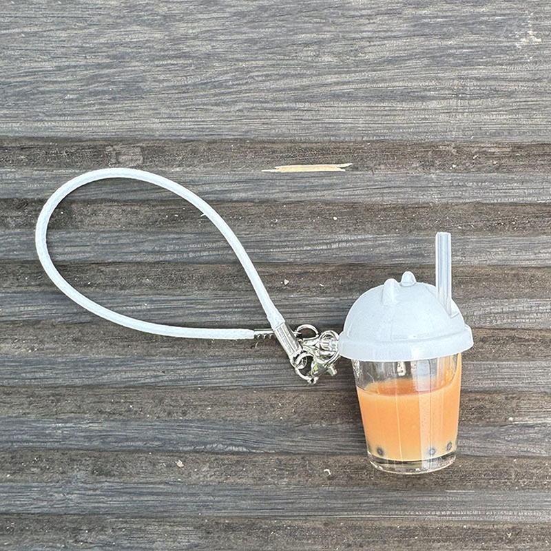 Cute Pearl Milk Tea Bag Charm  - Coffee Tea Cups 리뷰 및 가격