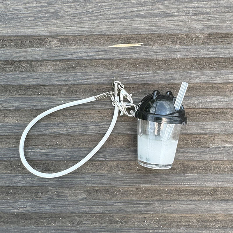Cute Pearl Milk Tea Bag Charm  - Coffee Tea Cups 리뷰 및 가격
