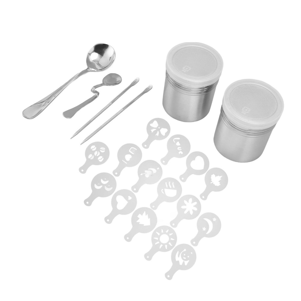 Stainless Steel Latte Art Pen  - Coffee Stencil Art 리뷰 및 가격