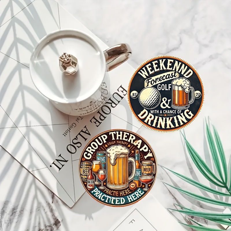 6pcs 10cm Wooden Vintage Beer  - Coffee Tea For Me 리뷰 및 가격