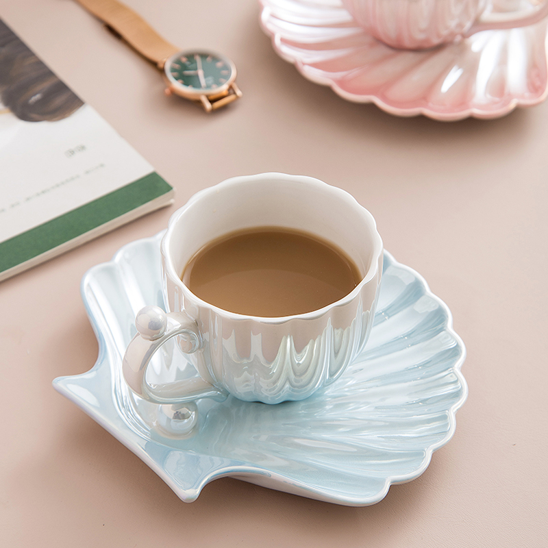 Pearl Shell Design Ceramics Mu - Best Tea Coffee 리뷰 및 가격