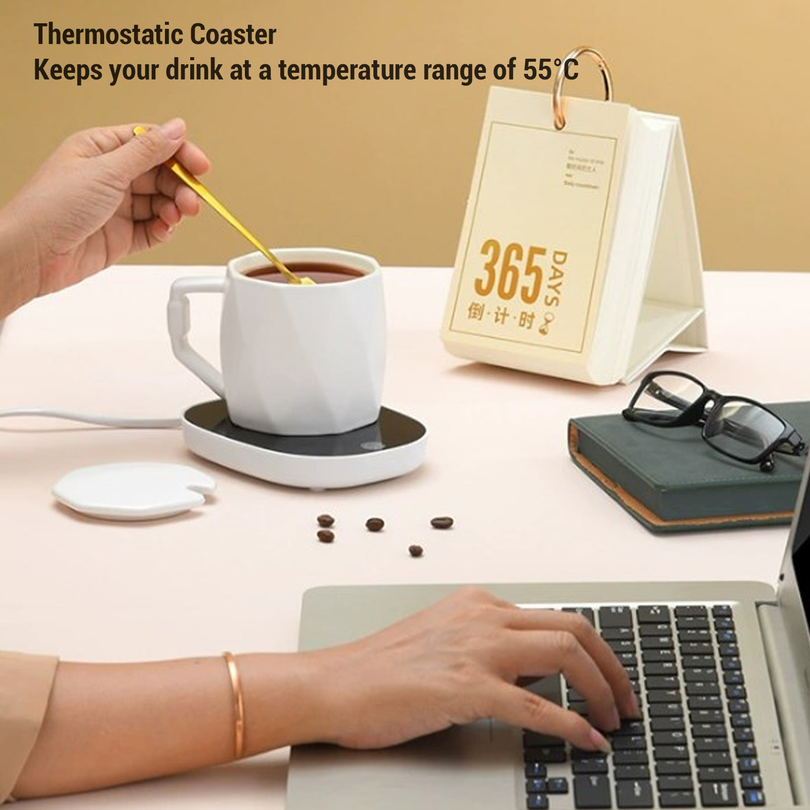 Mug Warmer 16W Low Power 55℃ C - Coffee Tea Warmer 리뷰 및 가격