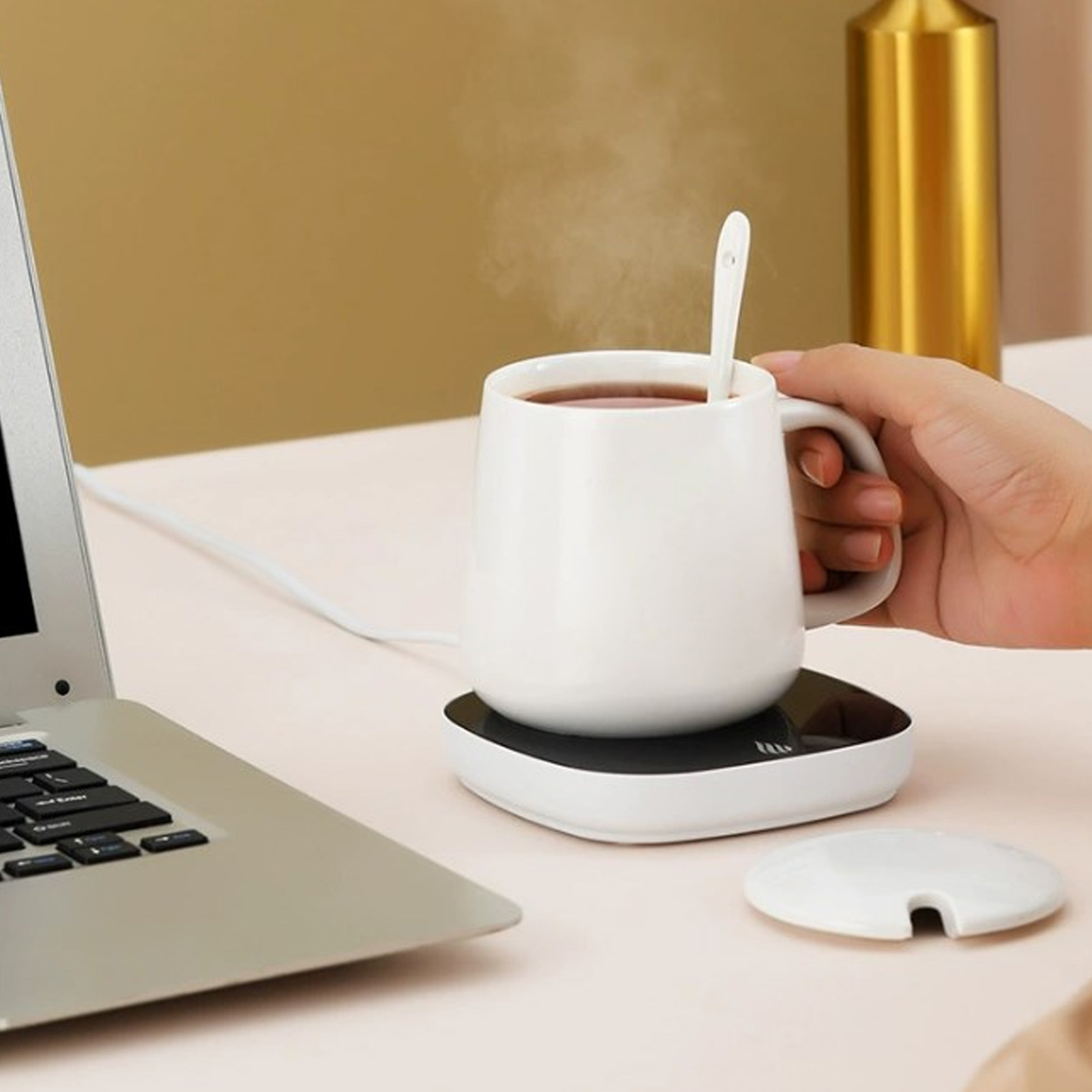 Mug Warmer 16W Low Power 55℃ C - Coffee Tea Warmer 리뷰 및 가격