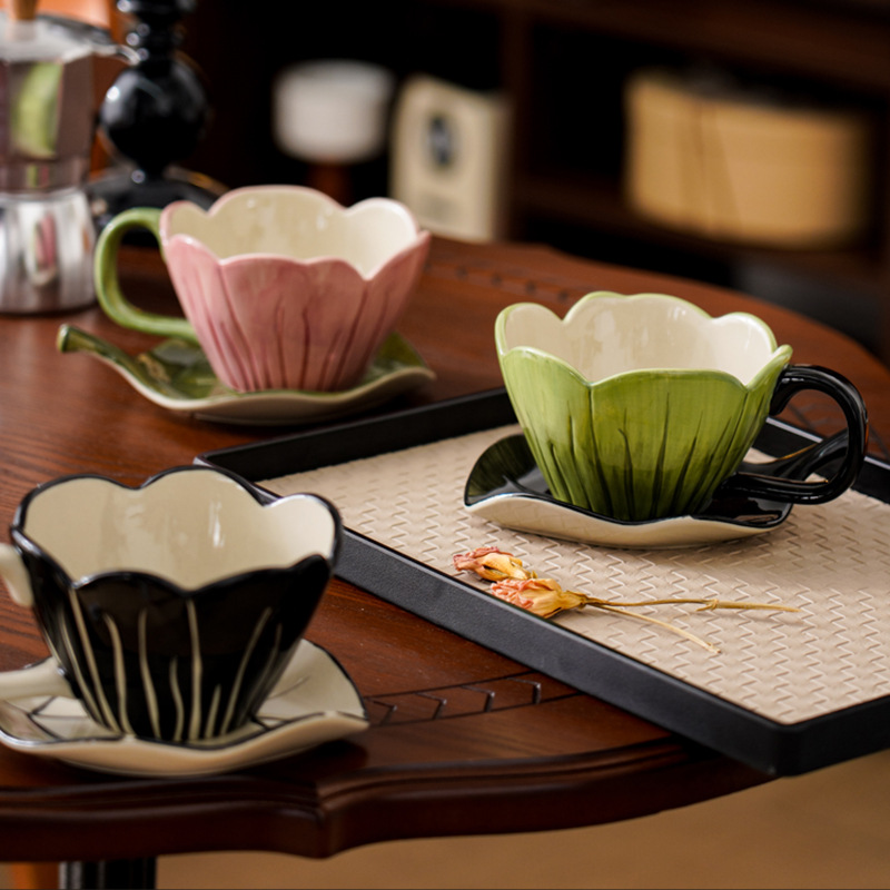 Irregular Hand-painted Coffee  - Coffee Tea Leaf 리뷰 및 가격