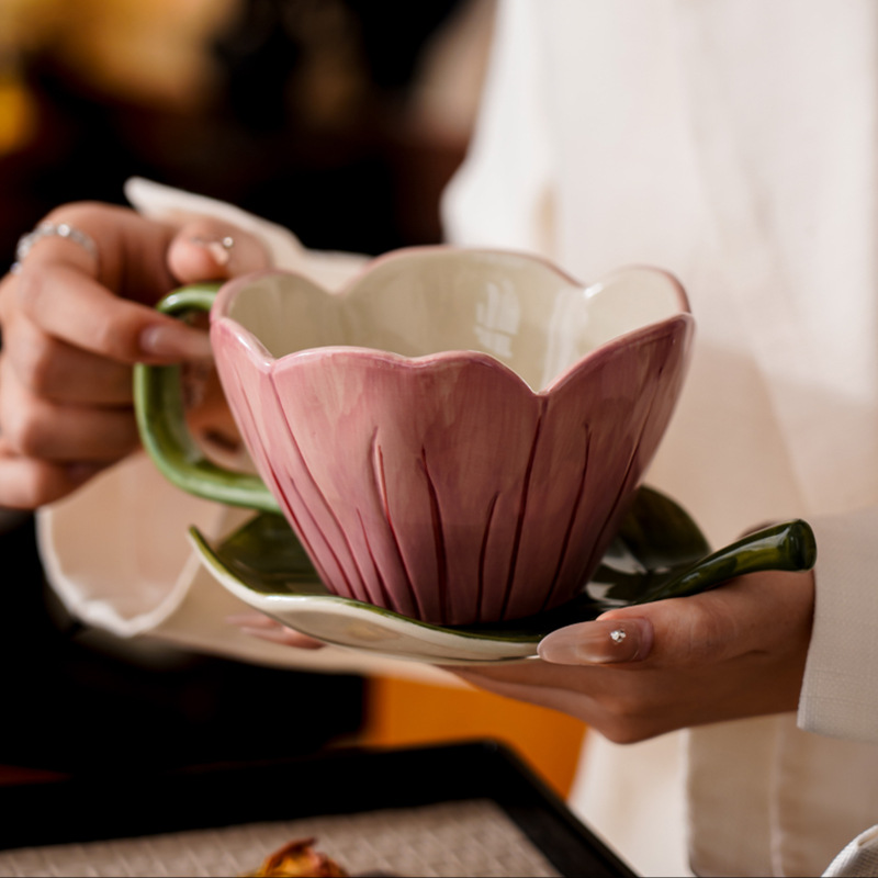 Irregular Hand-painted Coffee  - Coffee Tea Leaf 리뷰 및 가격