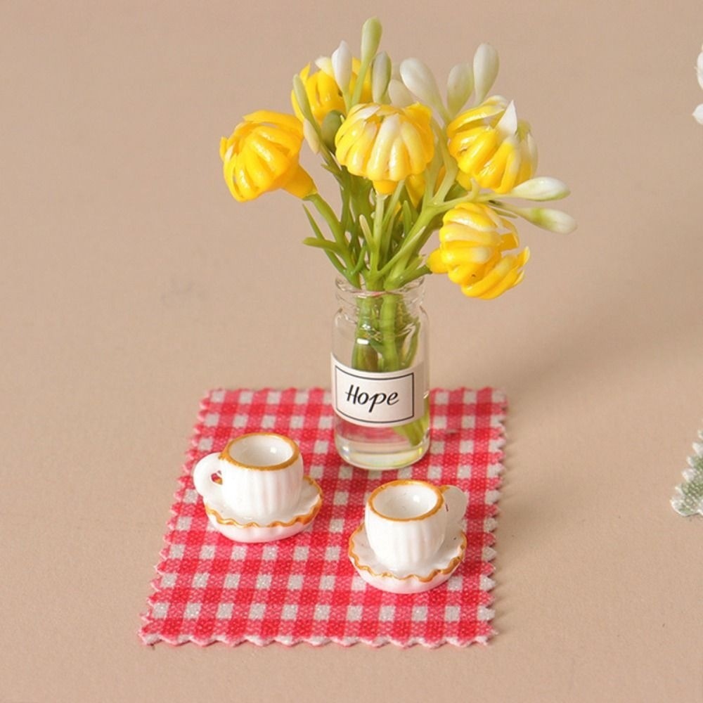 New 1:12 1:12 Dollhouse Miniat - Coffee Tea For Plants 리뷰 및 가격