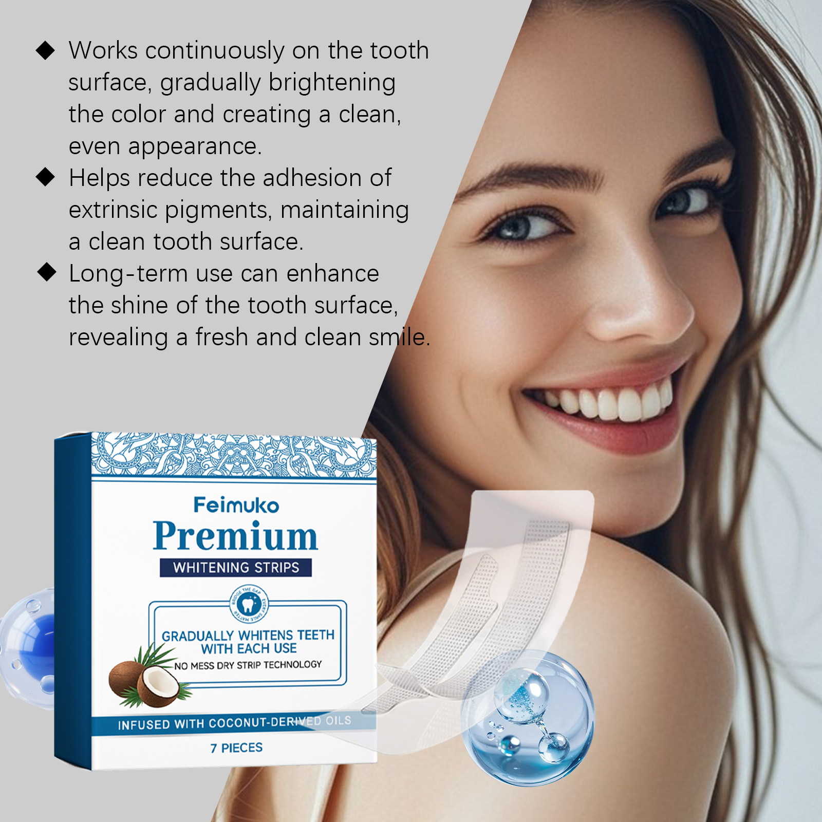 Teeth Stains Removal Strips De - Coffee Tea For Plants 리뷰 및 가격