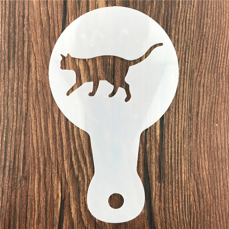 5Pcs DIY Coffee Latte Art Sten - Coffee Stencil Art 리뷰 및 가격