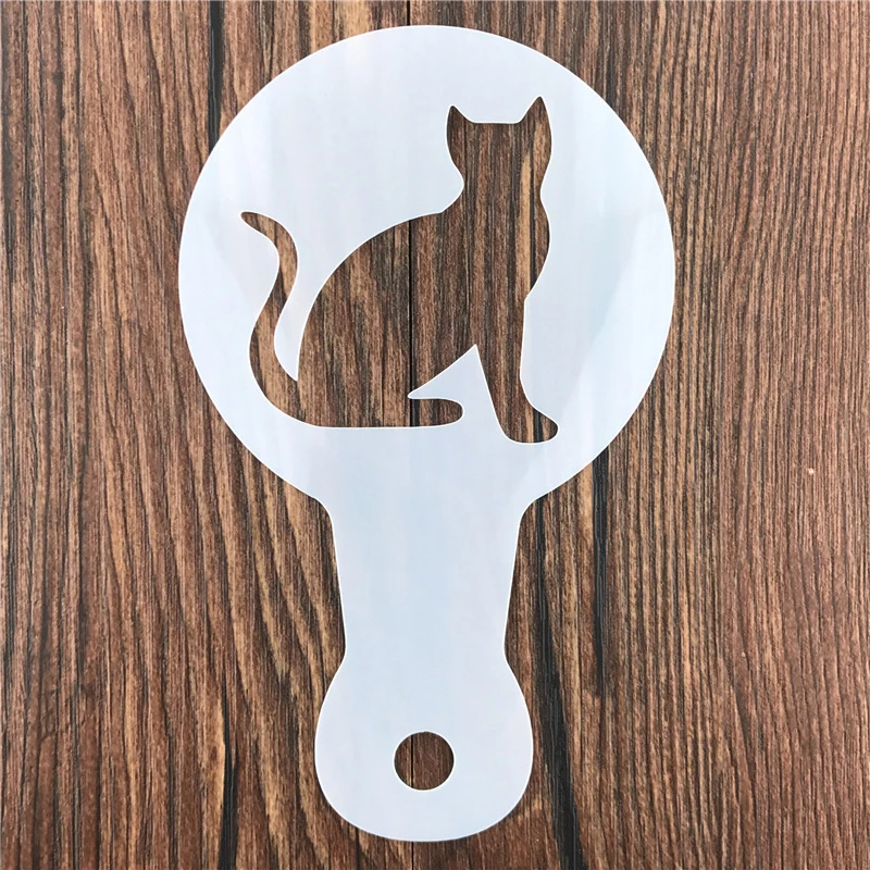 5Pcs DIY Coffee Latte Art Sten - Coffee Stencil Art 리뷰 및 가격