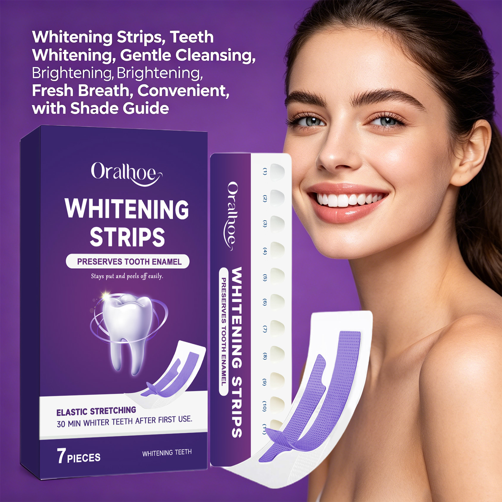 Teeth Whitening Strips 7PCS Co - Coffee Tea For Plants 리뷰 및 가격