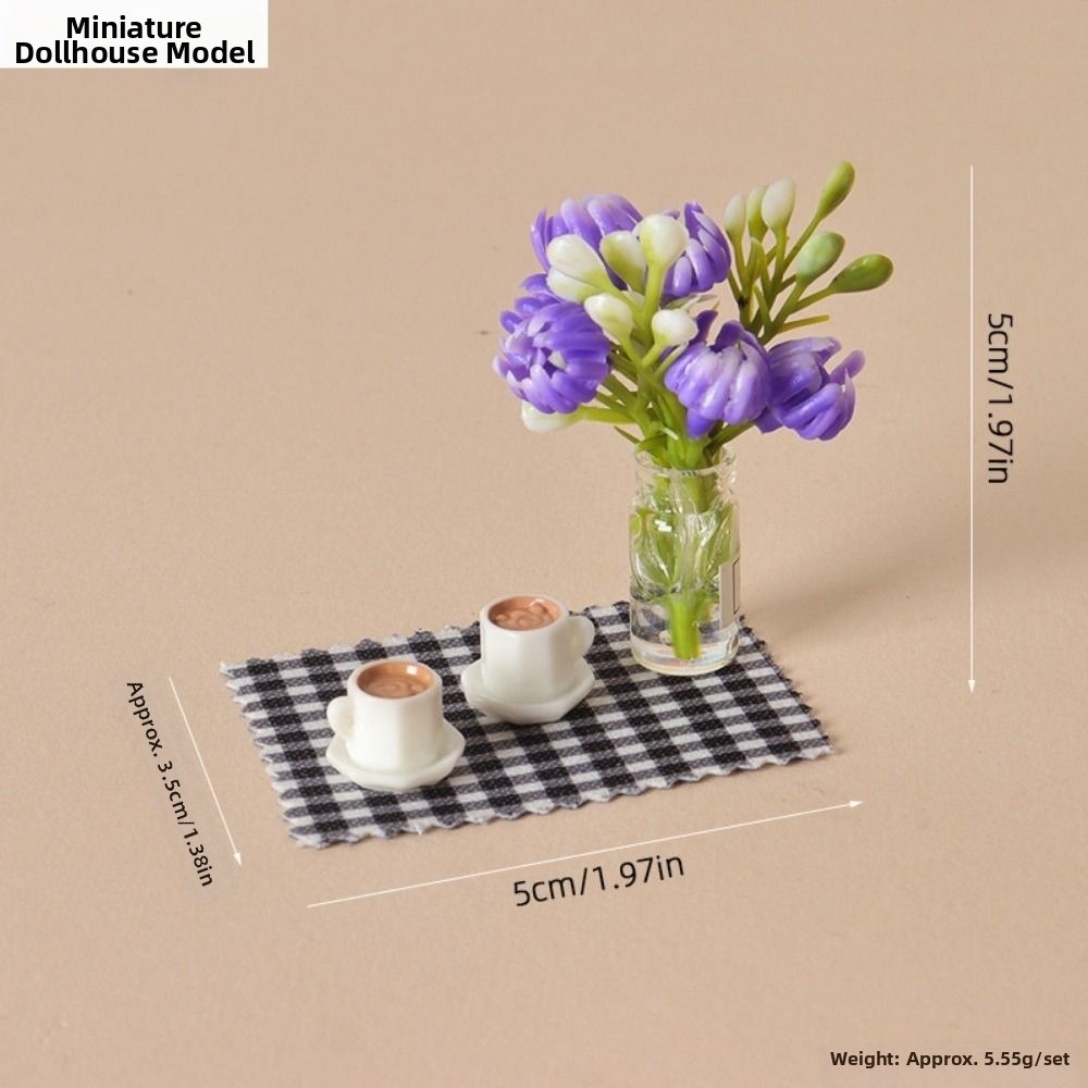1:12 1:12 Dollhouse Miniature  - Coffee Tea For Plants 리뷰 및 가격