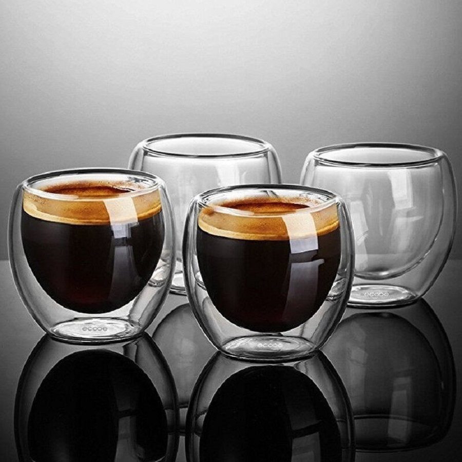 Double Walled Glass Coffee Mug - Coffee Tea Mix 리뷰 및 가격