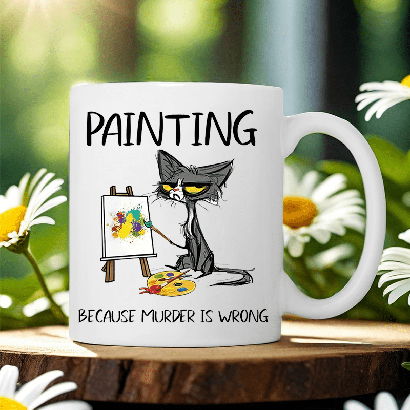 Painting Because Murder Is Wro - Coffee Tea Wrong 리뷰 및 가격