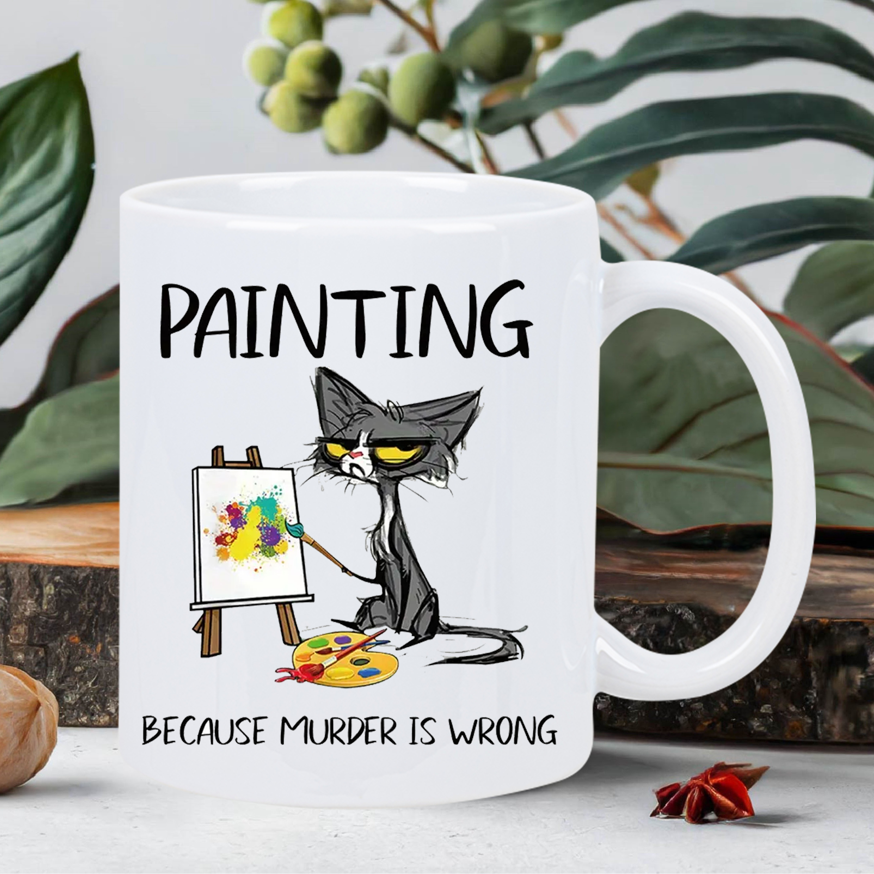 Painting Because Murder Is Wro - Coffee Tea Wrong 리뷰 및 가격