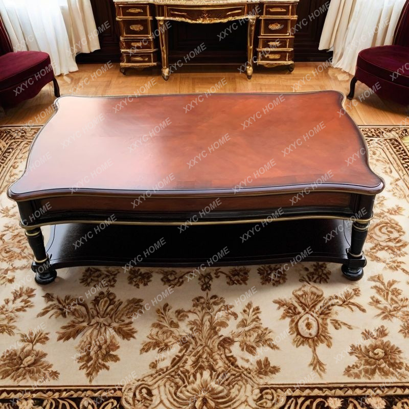 solid wood retro coffee table  - Draw Coffee And Tea 리뷰 및 가격