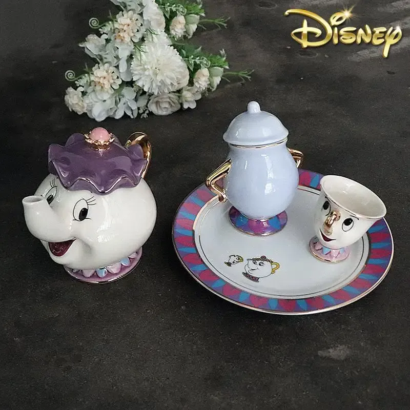 Hot Teapot Cartoon Beauty And  - Coffee Tea Mix 리뷰 및 가격