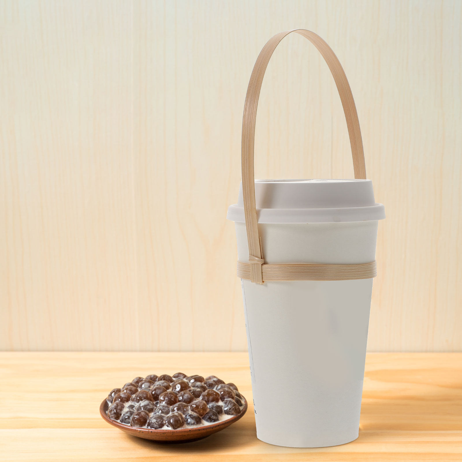 10Pcs Bamboo Drink Carrier Cof - Coffee Tea Cups 리뷰 및 가격