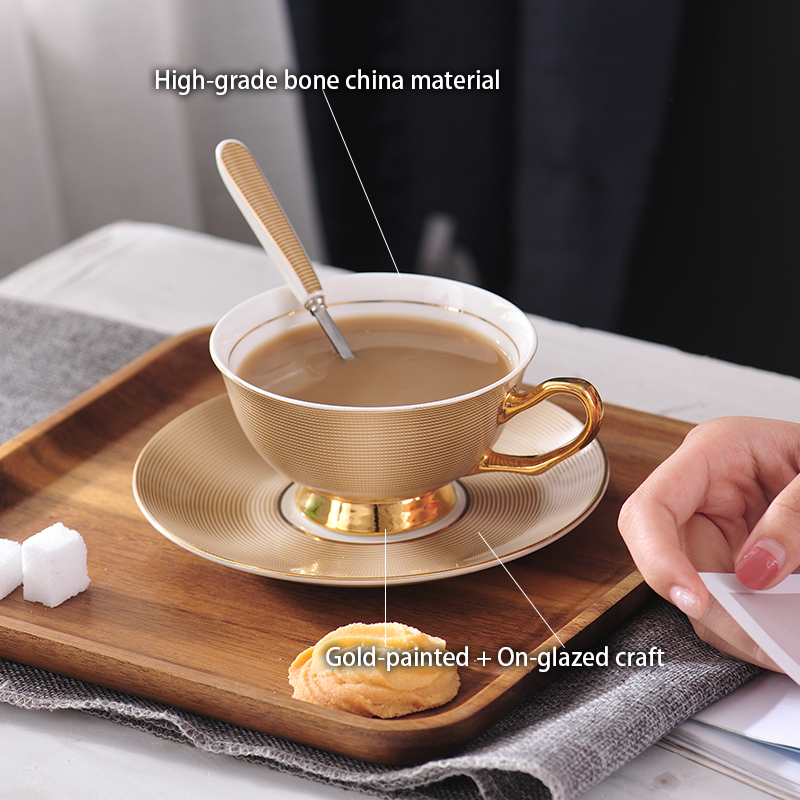 Luxury Gold Bone China Coffee  - Coffee Tea Mix 리뷰 및 가격