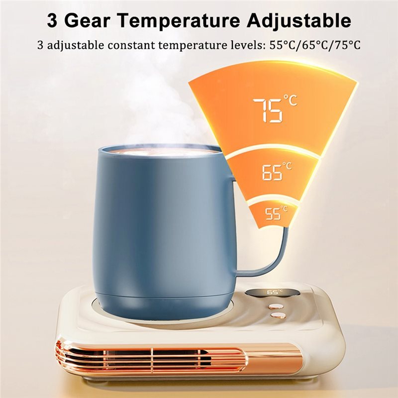 【LAST CHANCE】Electric Fan Mug  - Coffee Tea Warmer 리뷰 및 가격